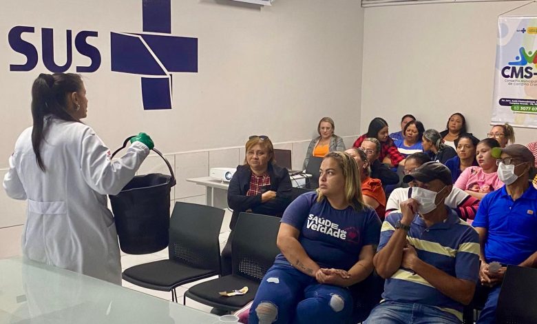 Prefeitura de Campina Grande promove capacitação em biossegurança para auxiliares de serviços gerais da saúde