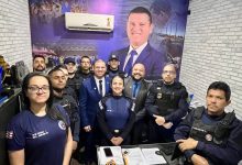 Vereador Dinho Papaléguas recebe presidente do Sindicato dos Guardas Civis Municipais